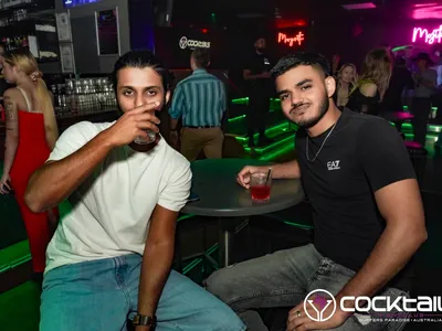 A professional photo of guests enjoying themselves at Cocktails Nightclub from our gallery.