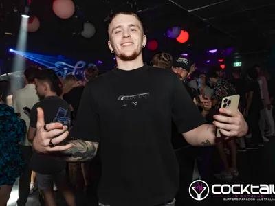 A professional photo of guests enjoying themselves at Cocktails Nightclub from our gallery.