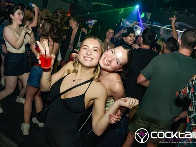 A professional photo of guests enjoying themselves at Cocktails Nightclub from our gallery.