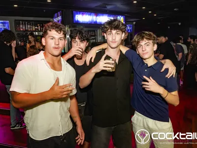 A professional photo of guests enjoying themselves at Cocktails Nightclub from our gallery.