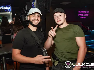 A professional photo of guests enjoying themselves at Cocktails Nightclub from our gallery.