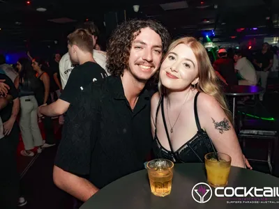 A professional photo of guests enjoying themselves at Cocktails Nightclub from our gallery.