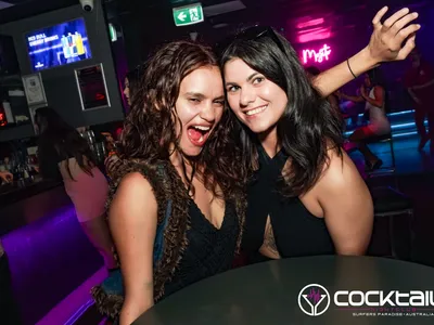 A professional photo of guests enjoying themselves at Cocktails Nightclub from our gallery.