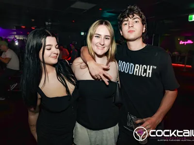 A professional photo of guests enjoying themselves at Cocktails Nightclub from our gallery.