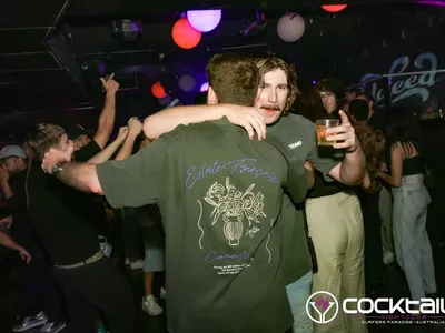 A professional photo of guests enjoying themselves at Cocktails Nightclub from our gallery.