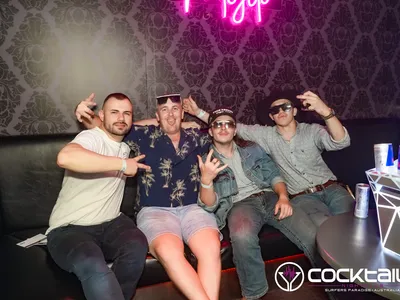 A professional photo of guests enjoying themselves at Cocktails Nightclub from our gallery.