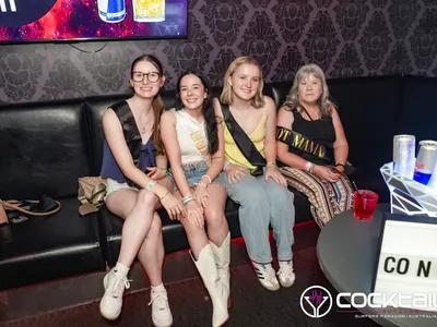 A professional photo of guests enjoying themselves at Cocktails Nightclub from our gallery.