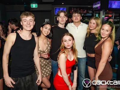 A professional photo of guests enjoying themselves at Cocktails Nightclub from our gallery.