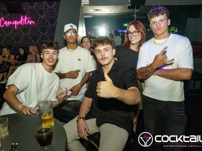 A professional photo of guests enjoying themselves at Cocktails Nightclub from our gallery.