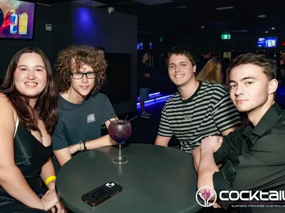 A professional photo of guests enjoying themselves at Cocktails Nightclub from our gallery.