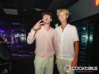 A professional photo of guests enjoying themselves at Cocktails Nightclub from our gallery.