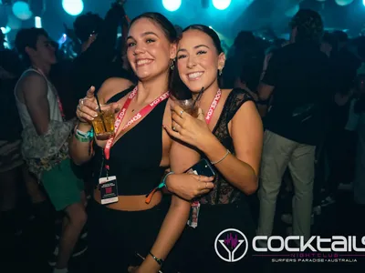 A professional photo of guests enjoying themselves at Cocktails Nightclub from our gallery.