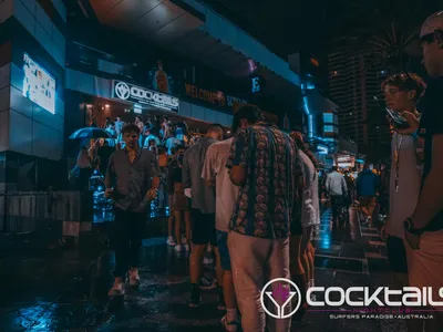 A professional photo of guests enjoying themselves at Cocktails Nightclub from our gallery.