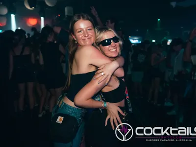 A professional photo of guests enjoying themselves at Cocktails Nightclub from our gallery.