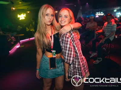 A professional photo of guests enjoying themselves at Cocktails Nightclub from our gallery.