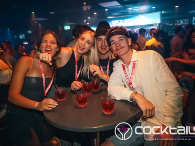 A professional photo of guests enjoying themselves at Cocktails Nightclub from our gallery.