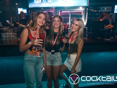 A professional photo of guests enjoying themselves at Cocktails Nightclub from our gallery.