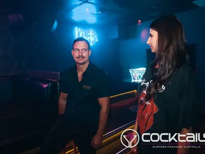 A professional photo of guests enjoying themselves at Cocktails Nightclub from our gallery.