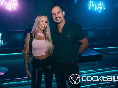 A professional photo of guests enjoying themselves at Cocktails Nightclub from our gallery.