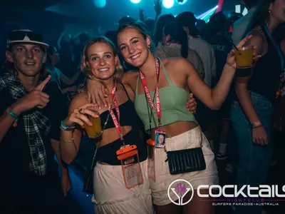 A professional photo of guests enjoying themselves at Cocktails Nightclub from our gallery.