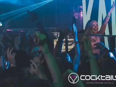 A professional photo of guests enjoying themselves at Cocktails Nightclub from our gallery.