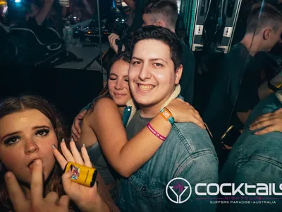 A professional photo of guests enjoying themselves at Cocktails Nightclub from our gallery.