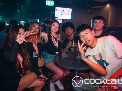 A professional photo of guests enjoying themselves at Cocktails Nightclub from our gallery.