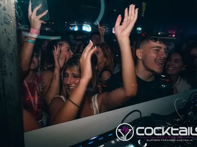 A professional photo of guests enjoying themselves at Cocktails Nightclub from our gallery.