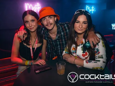 A professional photo of guests enjoying themselves at Cocktails Nightclub from our gallery.