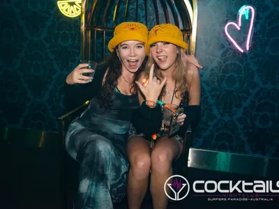 A professional photo of guests enjoying themselves at Cocktails Nightclub from our gallery.