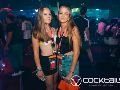 A professional photo of guests enjoying themselves at Cocktails Nightclub from our gallery.