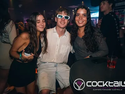 A professional photo of guests enjoying themselves at Cocktails Nightclub from our gallery.