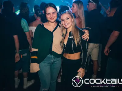 A professional photo of guests enjoying themselves at Cocktails Nightclub from our gallery.