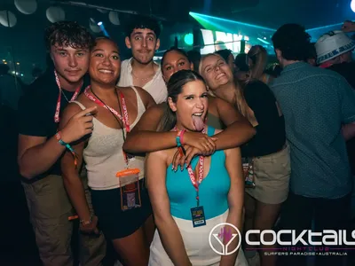 A professional photo of guests enjoying themselves at Cocktails Nightclub from our gallery.