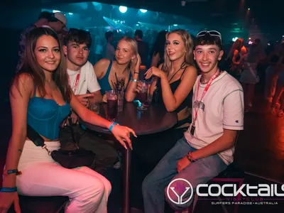 A professional photo of guests enjoying themselves at Cocktails Nightclub from our gallery.