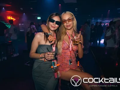 A professional photo of guests enjoying themselves at Cocktails Nightclub from our gallery.