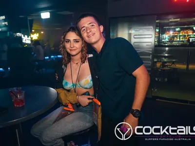 A professional photo of guests enjoying themselves at Cocktails Nightclub from our gallery.