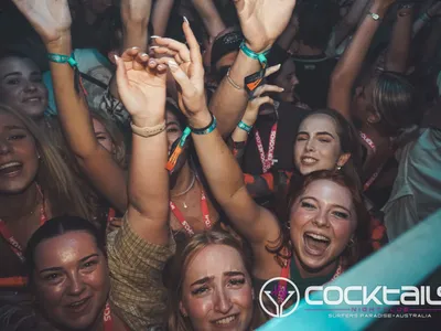 A professional photo of guests enjoying themselves at Cocktails Nightclub from our gallery.