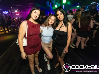 A professional photo of guests enjoying themselves at Cocktails Nightclub from our gallery.