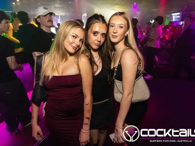 A professional photo of guests enjoying themselves at Cocktails Nightclub from our gallery.