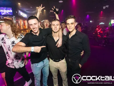 A professional photo of guests enjoying themselves at Cocktails Nightclub from our gallery.