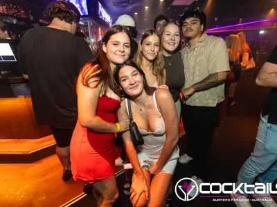 A professional photo of guests enjoying themselves at Cocktails Nightclub from our gallery.