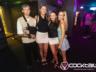 A professional photo of guests enjoying themselves at Cocktails Nightclub from our gallery.