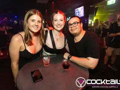 A professional photo of guests enjoying themselves at Cocktails Nightclub from our gallery.