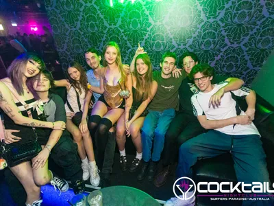 A professional photo of guests enjoying themselves at Cocktails Nightclub from our gallery.