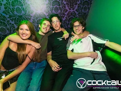 A professional photo of guests enjoying themselves at Cocktails Nightclub from our gallery.