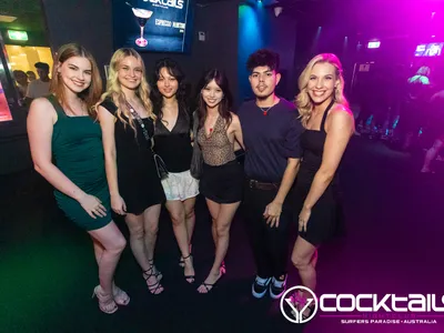 A professional photo of guests enjoying themselves at Cocktails Nightclub from our gallery.