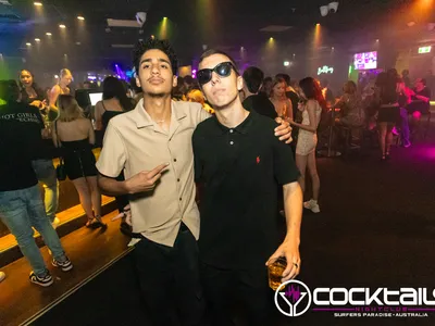 A professional photo of guests enjoying themselves at Cocktails Nightclub from our gallery.