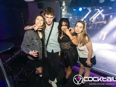 A professional photo of guests enjoying themselves at Cocktails Nightclub from our gallery.