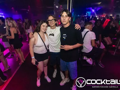 A professional photo of guests enjoying themselves at Cocktails Nightclub from our gallery.